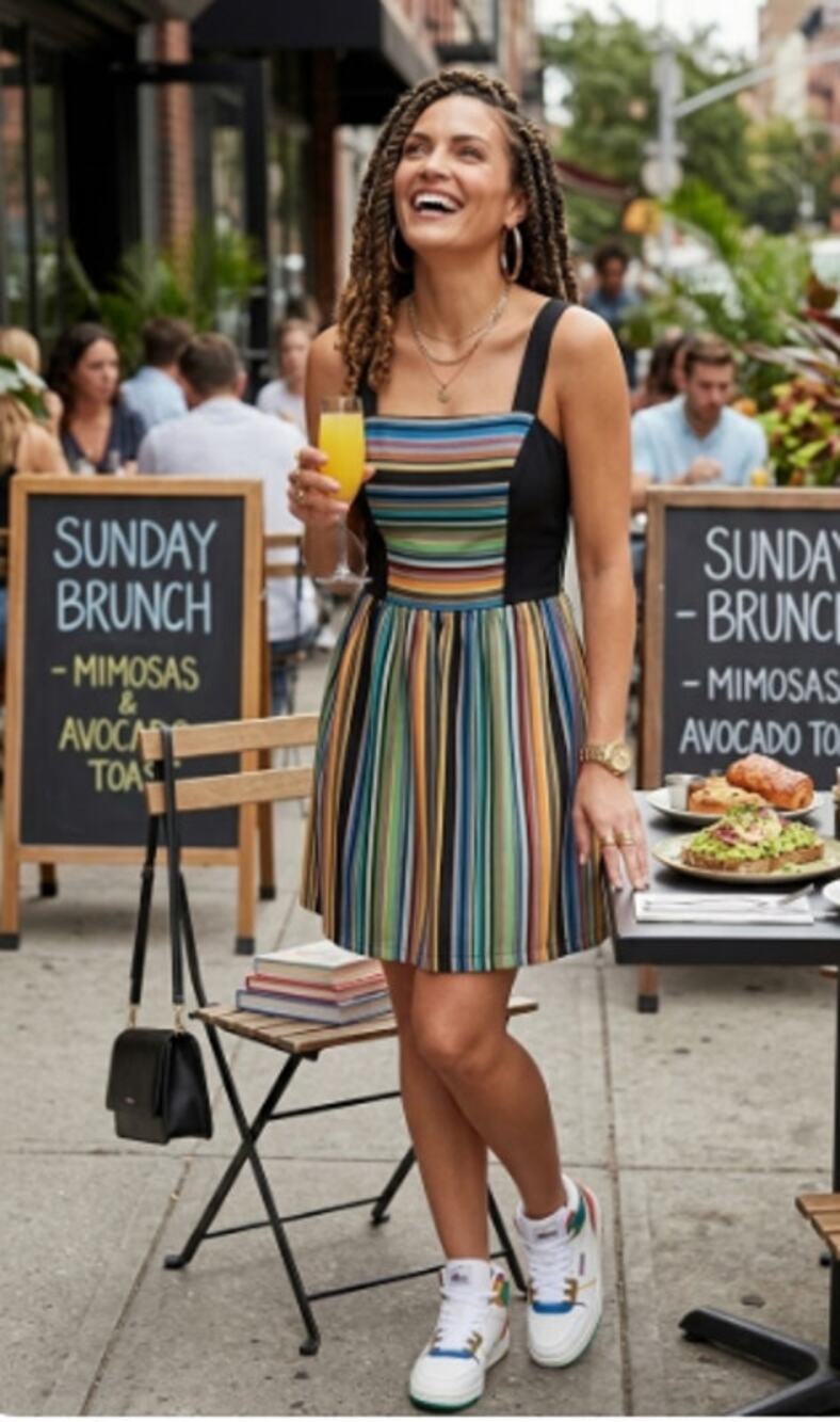 Kensie Black Multicolor Cocktail Dress Medium Back Zip Party Evening EUC